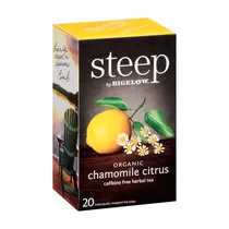 Té Bigelow Steep Organic Chamomile Citrus 20 Unidades