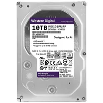 HD Western Digital 10TB WD Purple Pro 3.5" SATA 3 7200RPM - WD101PURP (Garantia PY)
