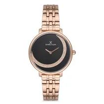 Relógio Analógico Feminino Daniel Klein DK.1.12759-2 Premium Ladies / Pulseira de Aço Inoxidável - Rose Gold