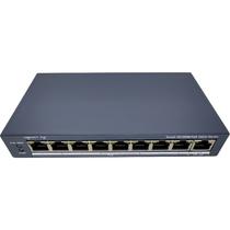 Switch Poe Hikvision DS-3E1309P-Ei/M Poe Inteligente Fast Ethernet de 8 Portas