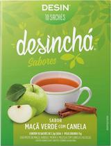 Cha Desincha Maca Verde com Canela - 15G (10 Unidades)