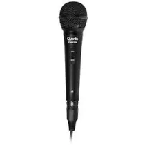 Microfone Quanta QTMIC200 com Fio Preto