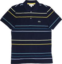 Outlet Camisa Polo Lacoste PH552010QRN Masculina - Azul Navy