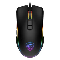 Mouse Gamer MSI Forge GM300 RGB 7200DPI USB - Preto