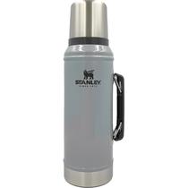 Garrafa Termica Stanley Classic Legendary Bottle com Alca - Prata 940ML