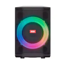 Caixa de Som Bluetooth Xo F53 40W/3600MAH (com Microfone/Luzes RGB) - Preto