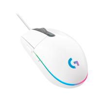 Mouse Logitech G203 Lightsync RGB Gamer USB - Branco