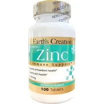 Earth's Creation Zinco 50MG 100 Cápsulas