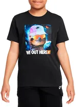 Camiseta Infantil Nike HQ3228 010 - Masculina