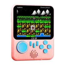 Consola Game Portatil Luo LU-SY15 Game Box / 3.5" / 500MAH / 666 Jogos - Rosa/ Azul