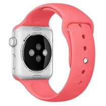 Pulseira 4LIFE de Silicone para Apple Watch 42/44MM - Salmao