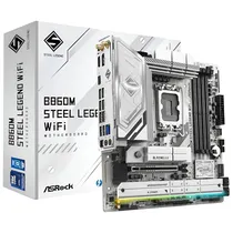 Placa Mae Asrock B860M Steel Legend Wi-Fi Socket LGA 1851 / DDR5