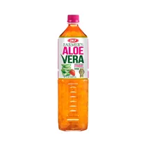Jugo Okf Farmer's Aloe Vera Drink Strawberry 1.5L