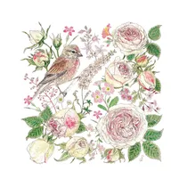 Servilletas de Papel PPD La Vie En Rose 133002531 33 X 33 CM 20 Unidades