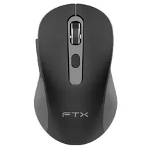 Mouse FTX Wireless FTXG17 1600DPI/6 Botões - Preto
