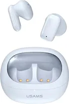 Fone de Ouvido Usams BHUTD02 Mini And Lightweight TWS Earbuds Bluetooth - Branco Pérola