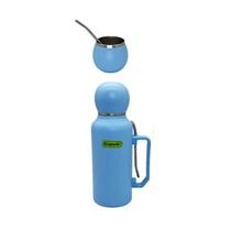 Garrafa Termica Ecopower EP-G111 1300ML com Guampa + Bombilla - Azul