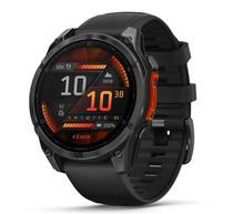 Garmin Relogio Fenix 8 47MM Amoled Slate Gray Pulseira Preta 010-02904-00