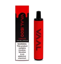 Pod Descartável Vaal 1500 Puffs - 5% Nic Salt - Lush Ice
