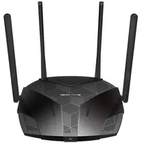 Roteador Mercusys MR80X AX3000 Wifi 6 Dual Band 4 Antenas - Preto