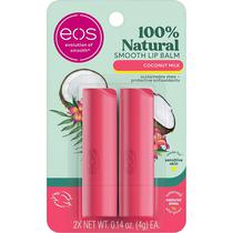 Balsamo Labial Eos Coconut Milk - 2 Unidades