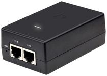 Adaptador Ubiquiti POE-24-12W-G-BR com Porta Lan Gigabit Preto