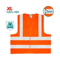 Chaleco Reflectivo Total TSP503 Tamaño XL Naranja Fosforescente