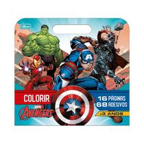 Cuaderno de Actividades Tilibra Maleta Marvel Avengers 3045848 Hojas