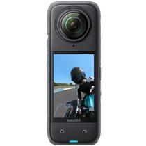 Kit Camera de Acao INSTA360 X4 Motorcycle Bundle - 72MP - 8K - A Prova D'Agua - Preto