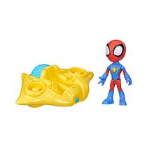 Figura Con Vehiculo Hasbro Marvel Spidey And His Amazing Friends Spidey Water Web Raft F5080