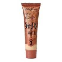 Base Liquida Ruby Rose Soft Matte HB8050 Nude 3