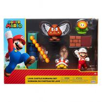 Jakks Super Mario Lava Castle Diorama Set 0153