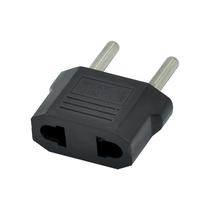 Adaptador Tomada Europeu Padrao Americano - Preto