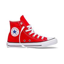 Tenis All Star Converse Chuck Taylor Cano Alto Unisex Algodao Vermelho CT00040004