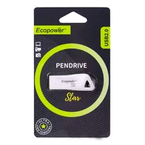 Pendrive Ecopower Star 16GB - Cinza