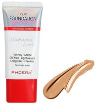 Base Phoera Natural Look Liquid Foundation 105 Sand - 30ML