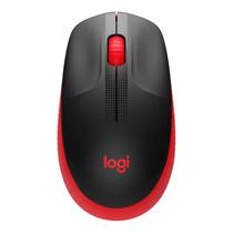 Mouse Logitech M190 Wireless 910-005904 BLK/Red