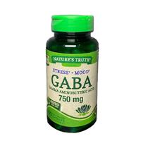 Vitaminas Nature's Truth Stress Mood Gaba 60 Capsulas