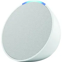 Speaker Amazon Echo Pop 1ª Geração com Wi-Fi/Bluetooth/Alexa - Glacier White