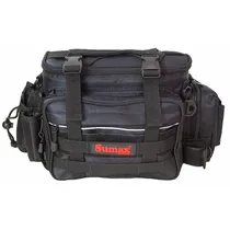 Sumax Bolsa de Pesca SM-1821-N c/2 Estuches Negro