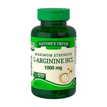 L-Arginine HCL Nature's Truth Maximun Strength 1000MG 50 Capsulas