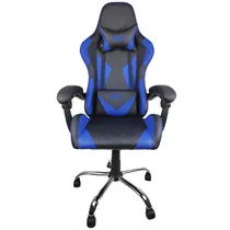 Cadeira de Escritório Gamer Empoli EM-GC01 Loki - Preto/Azul