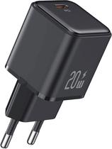 Carregador de Parede Usams 20W Mini Fast Charger US-CC183 - Preto