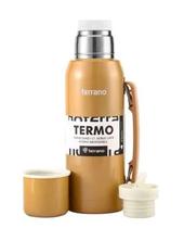 Terrano Termos Y Vasos Premium 1L Acero/Metal Fabricado Con Materiales de Alta Calidad, Que Gara Gold