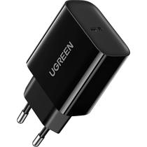 Carregador de Parede Ugreen 10191 20 W PD USB-C (Eu) - Preto