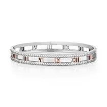 Pulseira Feminina Freelook FRJ.3.3001-2 de Aço Inoxidável - Prata