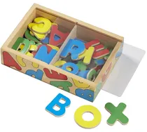 Letras de Madeira Magnéticas Melissa & Doug 10448 (52 Peças)