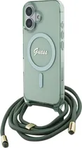 Capa com Cordão Guess para iPhone 16 GUHMP16SHCTSGNSN - Green