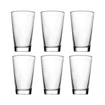 Set de Vasos Pasabahce Petek 42074 390ML 6 Piezas