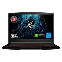 Notebook Gamer MSI GF63 Thin 11UC-1276US 15.6" Intel Core i5-12450H 512GB SSD 16GB Ram Nvidia Geforce RTX 3050 - Preto